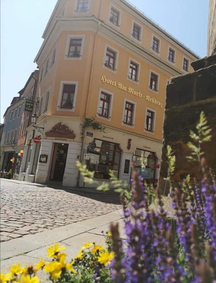 Hotel Garni Residenz Am Markt Meissen Bagian luar foto