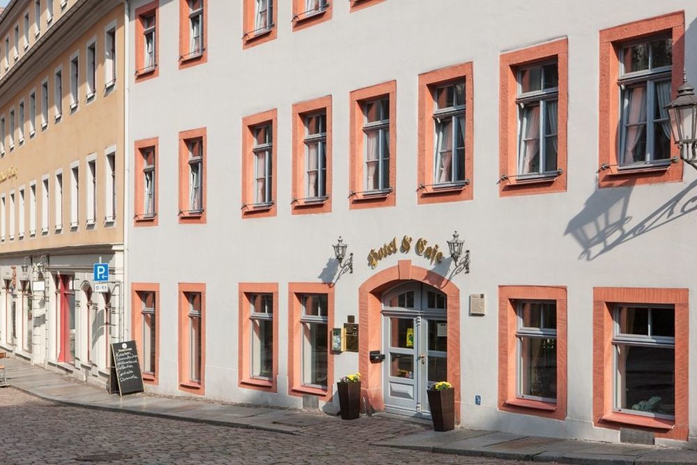 Hotel Garni Residenz Am Markt Meissen Bagian luar foto