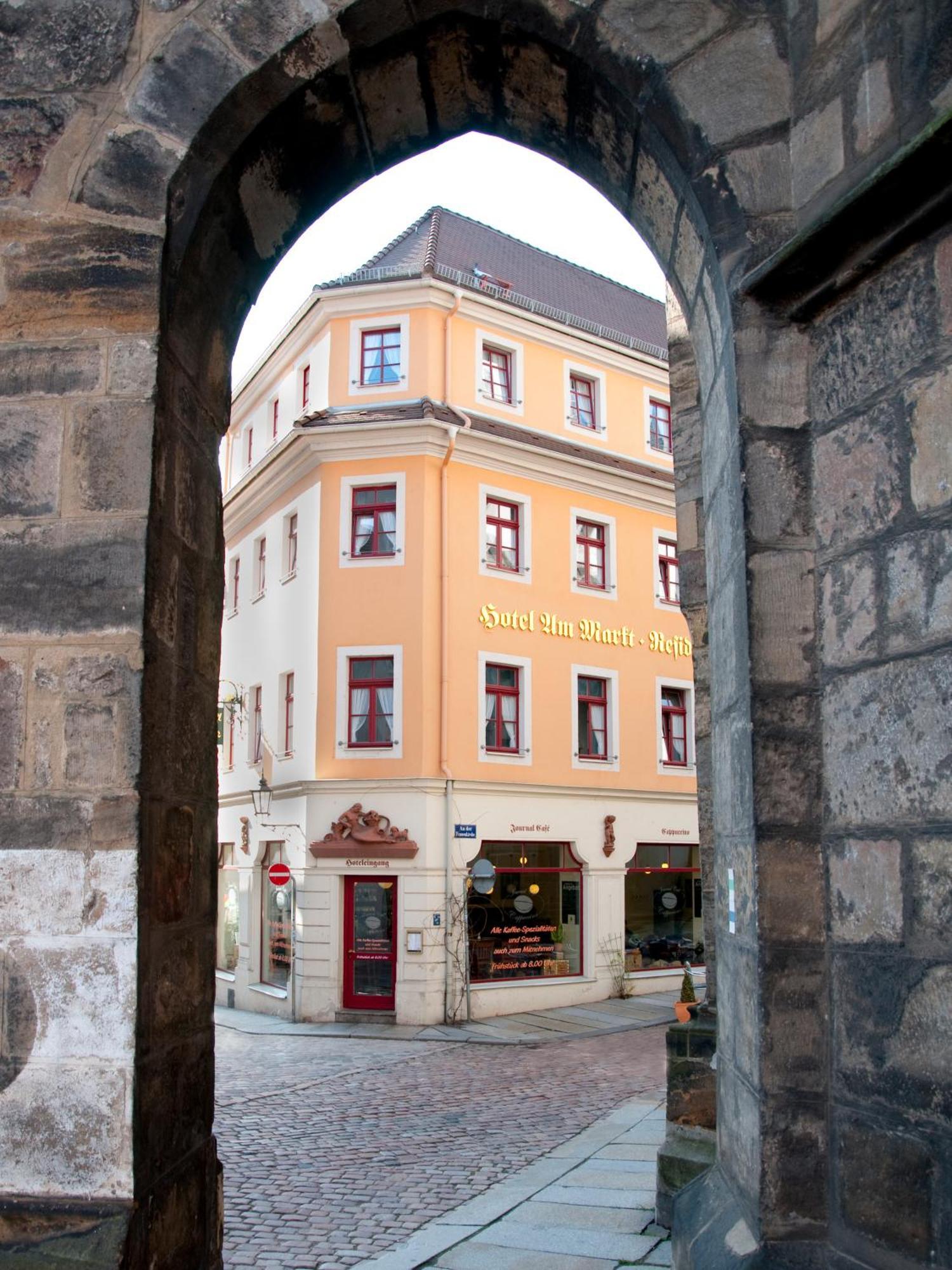 Hotel Garni Residenz Am Markt Meissen Bagian luar foto