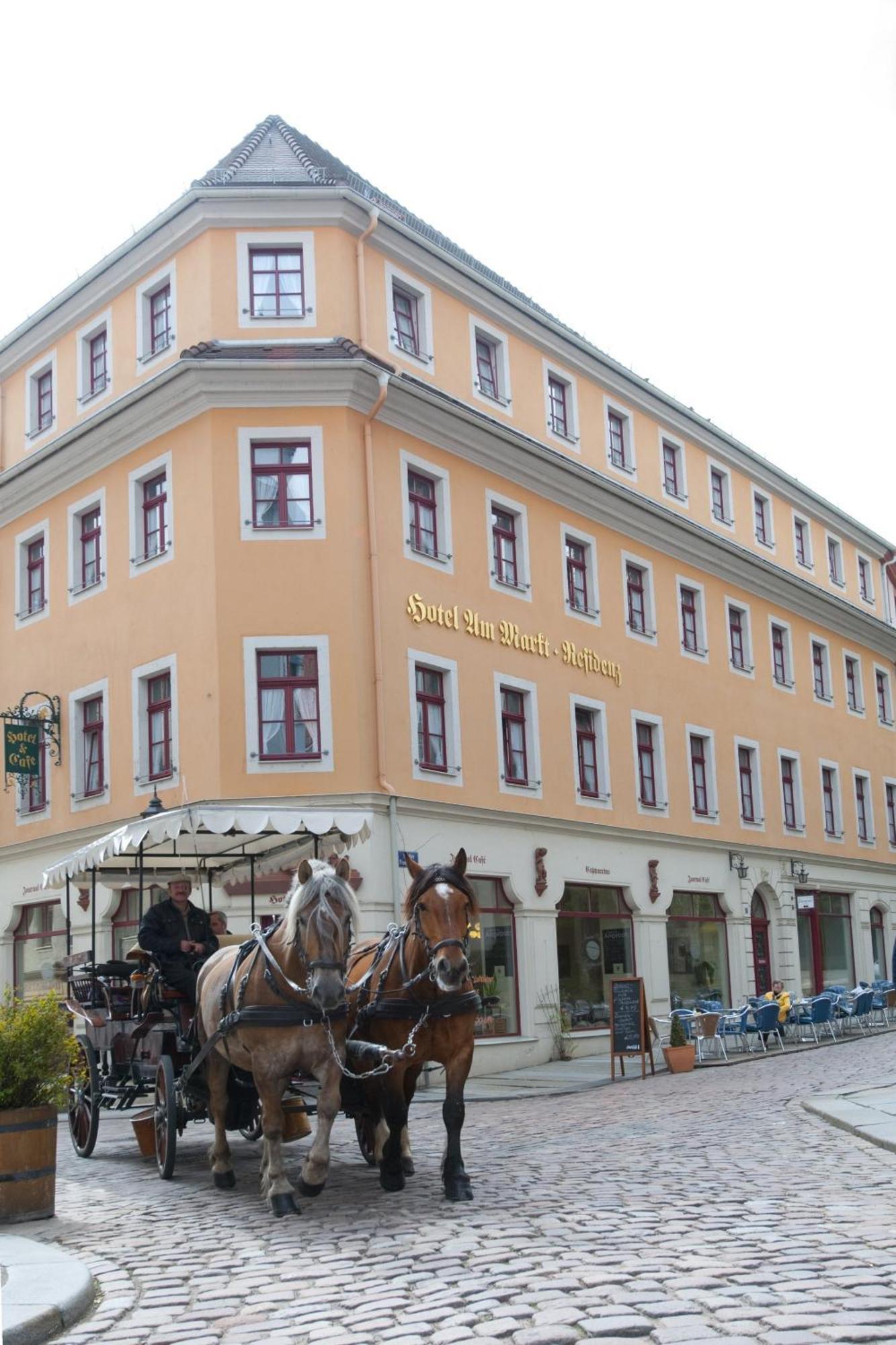 Hotel Garni Residenz Am Markt Meissen Bagian luar foto
