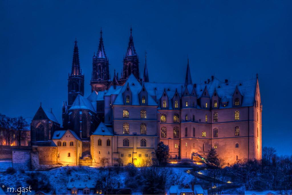 Hotel Garni Residenz Am Markt Meissen Bagian luar foto